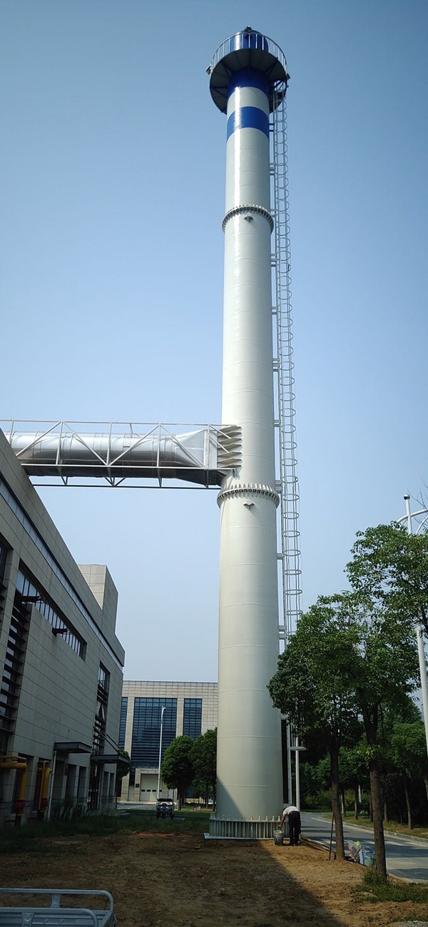 河南中煙黃金葉項目（口徑DN2300mm，高度40m）